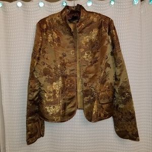 H & M Asian style jacket or over shirt SZ 8